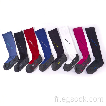 Chaussettes hautes de compression athlétique